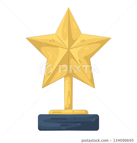 Illustration of trophy 134090695