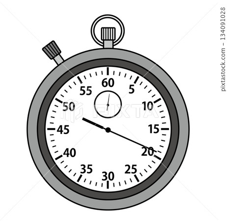 秒錶插圖 秒錶插圖 134091028