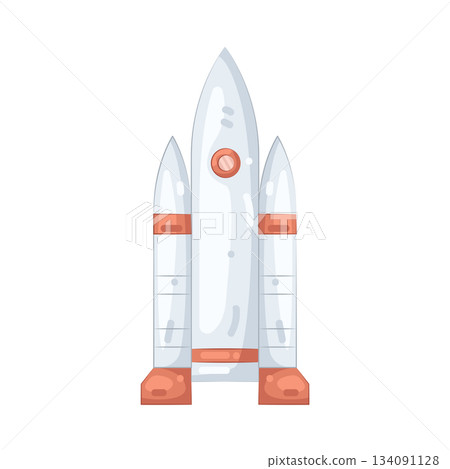 Illustration of space shuttle  134091128