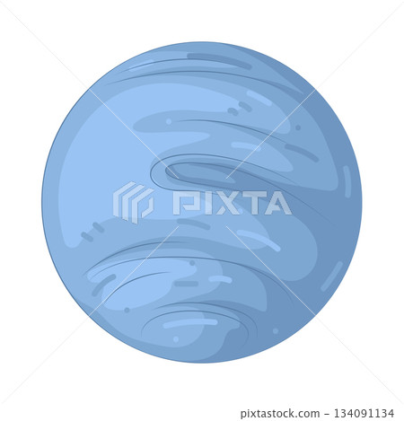 Illustration of neptune 134091134
