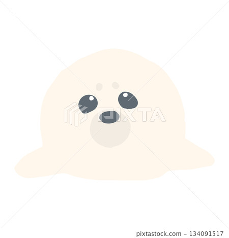 溫柔海洋圖示系列 | 海豹 134091517