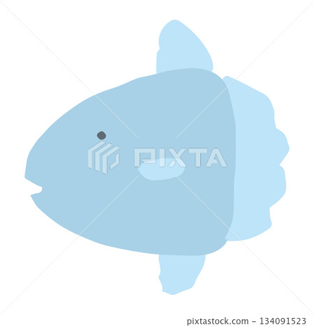 溫柔海洋圖示系列 | 翻車魚 溫柔海洋圖示系列 | 翻車魚 134091523