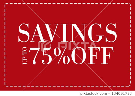 banner, sale, vector 134091753