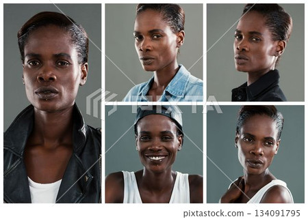 People collage portrait single 5 134091795