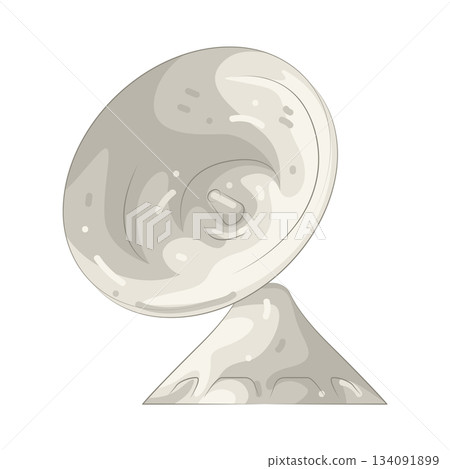 Illustration of satellite dish Illustration of satellite dish 134091899