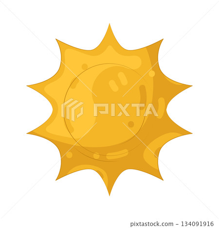 Illustration of sun 134091916