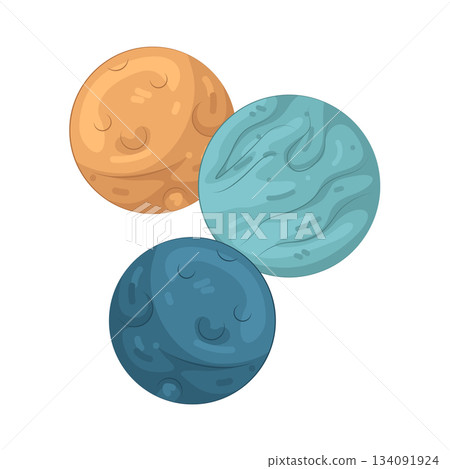 Illustration of planet 134091924