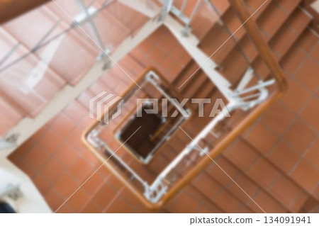Spiral staircase in office Spiral staircase in office 134091941