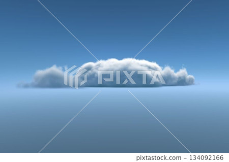 Cloudscape against blue sky 134092166