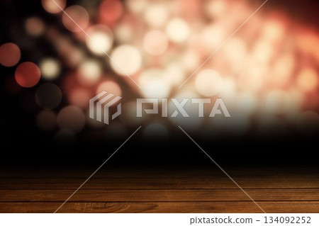 Shimmering light design over boards Shimmering light design over boards 134092252