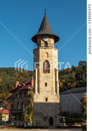 Historic Center of Piatra Neamt in Autumn Historic Center of Piatra Neamt in Autumn 134092474