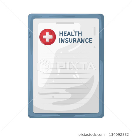 Illustration of health insurance Illustration of health insurance 134092882
