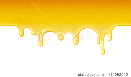 逼真的滴蜜插圖 134092940