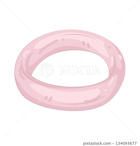 Illustration of hair tie Illustration of hair tie 134093677