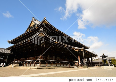 東本願寺禦榮堂(重要文化財產),京都市下京區常葉町,2022年2月 東本願寺禦榮堂(重要文化財產),京都市下京區常葉町,2022年2月 134093757