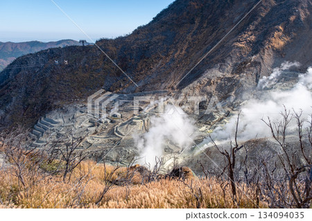 Scenery of Hakone Owakudani 134094035