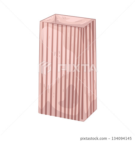 Illustration of popcorn bag  134094145