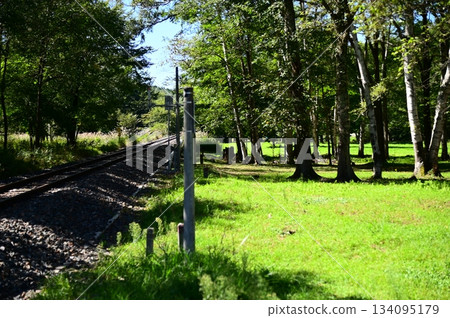 Scenery near the JR Yamada Line Kabasoko crossing 134095179