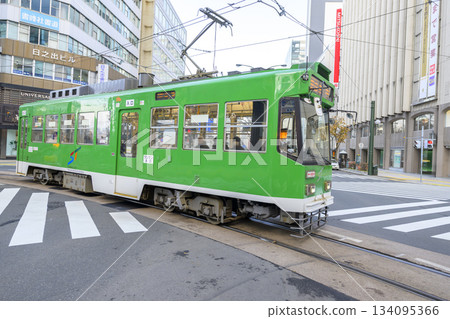 Sapporo's tram (city tram) Sapporo's tram (city tram) 134095366