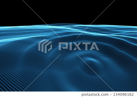 Abstract shiny black background 134096162