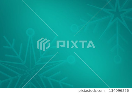 Green snowflake background Green snowflake background 134096256