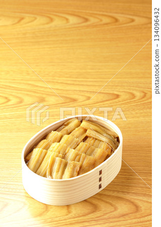 便當盒裝水煮康吉鰻便當 便當盒裝水煮康吉鰻便當 134096432