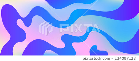 Abstract Liquid Gradient Background Abstract Liquid Gradient Background 134097128