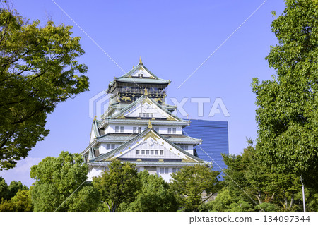 Osaka Castle Tower (Osaka City, Osaka Prefecture) Osaka Castle Tower (Osaka City, Osaka Prefecture) 134097344