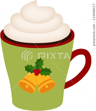 Christmas hot chocolate Christmas hot chocolate 134098417