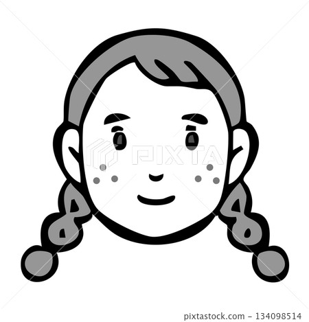 單色圖示_人物、女孩、外國人、國籍 單色圖示_人物、女孩、外國人、國籍 134098514