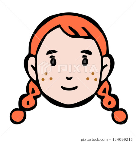 圖標_人物、女孩、外國人、國籍 圖標_人物、女孩、外國人、國籍 134099215