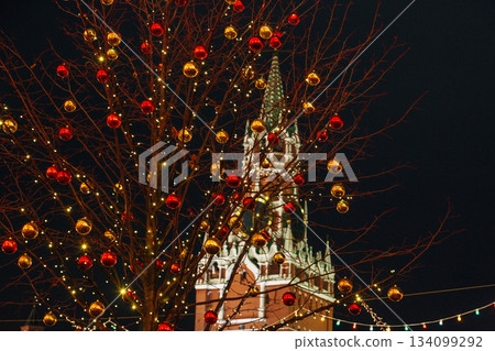 New Year's fair on Red Square 134099292