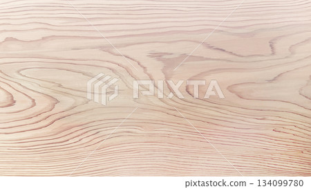 Background image 2 of a light brown table with beautifully defined undulating wood grain 134099780