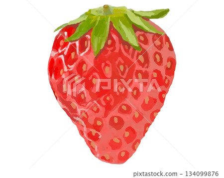 草莓插圖 134099876