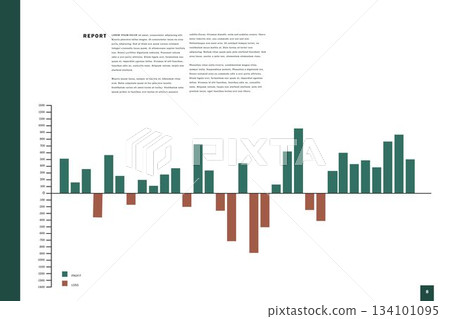Business interface with graphs and data Business interface with graphs and data 134101095