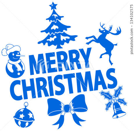 Christmas Sticker Christmas Sticker 134102575