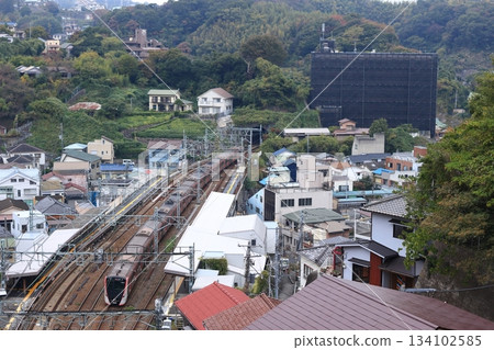 Yokosuka city, where trains run directly to the Asakusa subway line Yokosuka city, where trains run directly to the Asakusa subway line 134102585