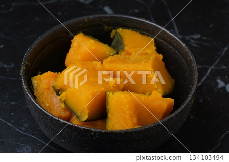 Pumpkin simmered Pumpkin simmered 134103494