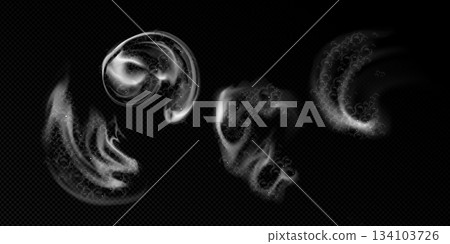 Soap foam texture overlay with soapy bubble 134103726