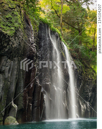 Miyazaki Takachiho_Manai Falls and the surrounding scenery 134104207