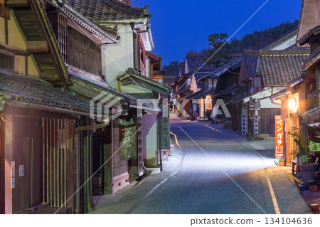 Okayama_Fukiya Furusato Village night view 134104636