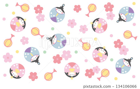Cute round Hinamatsuri wallpaper Cute round Hinamatsuri wallpaper 134106066