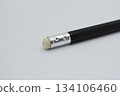 Pencil close-up on white background 134106460