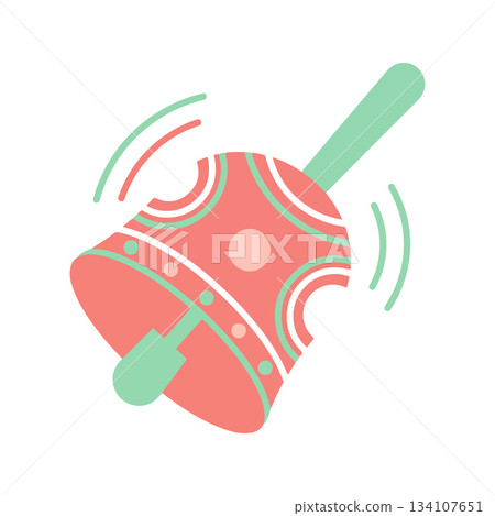 Decorative Christmas Bell 134107651