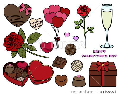 情人節材料套裝 C（輪廓） 134109001