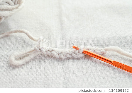 編織圖片 鍊式編織 134109152