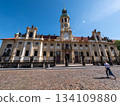 Exterior view of the Loreto , a prominent Baroque pilgrimage complex located in Prague 134109880