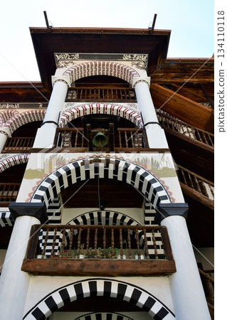 Bulgaria, Rila Village, Rila Monastery, outer sanctuary Bulgaria, Rila Village, Rila Monastery, outer sanctuary 134110118