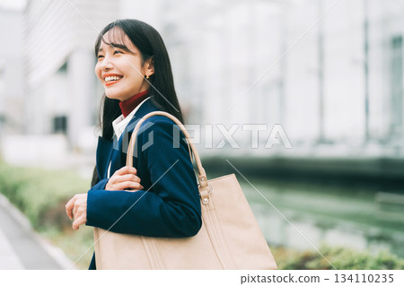 stylish business woman stylish business woman 134110235