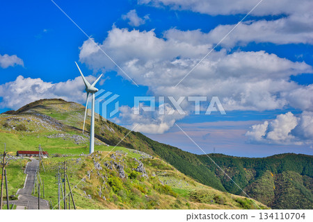 Windmill of Shikoku Karst 134110704